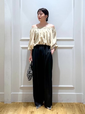 「LE VERNIS（ル・ベルニ）のアイテム」を使った、mahoさん（レディース・162cm）の秋コーディネート