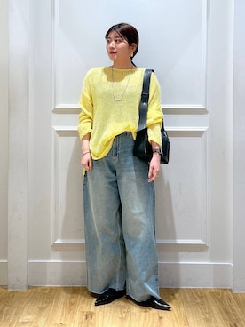「アイテム（パンプス）」を使った、mahoさん（レディース・162cm・20代）の春コーディネート
