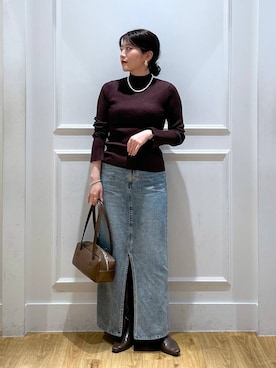 mahoさん(レディース・162cm)の冬コーディネート