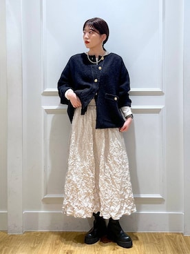 mahoさん（レディース・162cm）の秋コーディネート