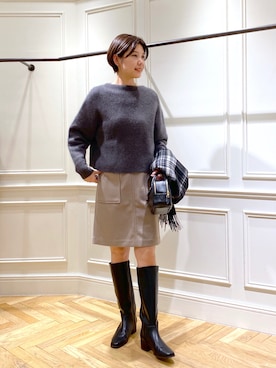 mahoさん（レディース・170cm）の秋コーディネート