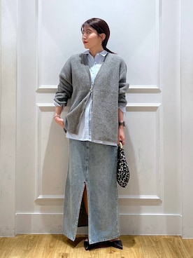 「LE VERNIS（ル・ベルニ）のアイテム」を使った、mahoさん（レディース・162cm）の秋コーディネート