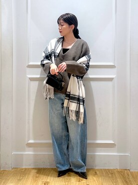 「アイテム（その他トップス）」を使った、mahoさん（レディース・162cm・20代）の秋コーディネート