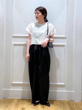 mahoさん（レディース・162cm）の夏コーディネート