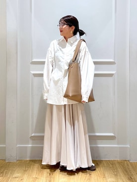 「e/rm（イーアールエム）のアイテム」を使った、mahoさん（レディース・162cm）の冬コーディネート