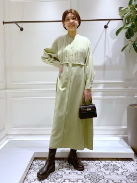 mahoさん（レディース・170cm）の冬コーディネート