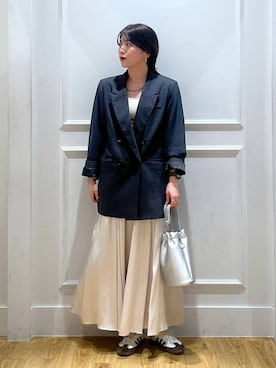 mahoさん（レディース・162cm）の秋コーディネート