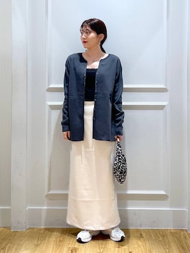 「LE VERNIS（ル・ベルニ）のアイテム」を使った、mahoさん（レディース・162cm）の秋コーディネート