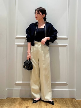 「JAMIRAY（ジャミレイ）のアイテム」を使った、mahoさん（レディース・162cm）の春コーディネート