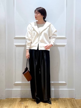 「e/rm（イーアールエム）のアイテム（バッグ）」を使った、mahoさん（レディース・162cm）の秋コーディネート