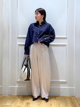 「アイテム（パンプス）」を使った、mahoさん（レディース・162cm・20代）の春コーディネート
