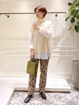 mahoさん（レディース・170cm）の秋コーディネート