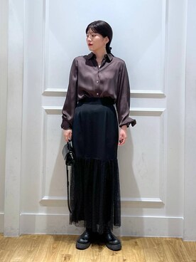 mahoさん（レディース・162cm）の秋コーディネート