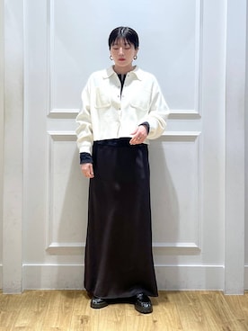 mahoさん（レディース・162cm）の冬コーディネート