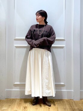 mahoさん(レディース・162cm)の冬コーディネート