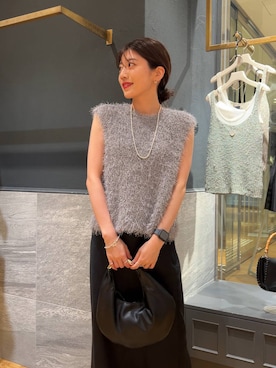 「LE VERNIS（ル・ベルニ）のアイテム」を使った、mahoさん（レディース・162cm）の夏コーディネート