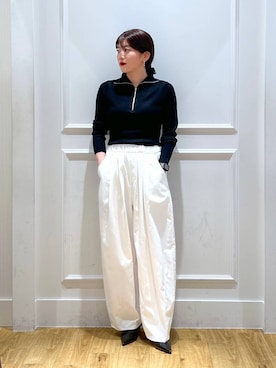 「A part by（アパートバイ）のアイテム（シューズ）」を使った、mahoさん（レディース・162cm）の秋コーディネート