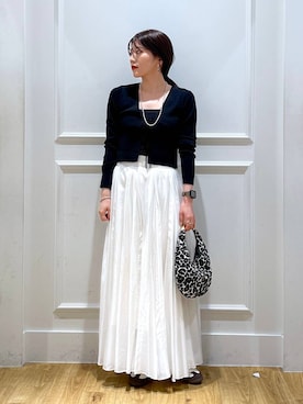 「LE VERNIS（ル・ベルニ）のアイテム」を使った、mahoさん（レディース・162cm）の秋コーディネート