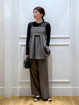 mahoさん（レディース・162cm）の春コーディネート