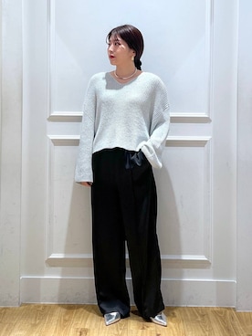「アイテム（パンプス）」を使った、mahoさん（レディース・162cm・20代）の春コーディネート