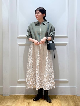 mahoさん（レディース・162cm）の秋コーディネート