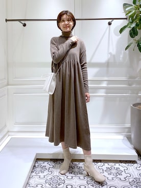 mahoさん(レディース・170cm)の冬コーディネート