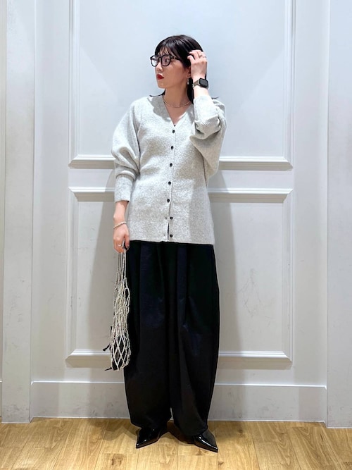 セール】ウエストシェイプVネックカーディガン（カーディガン/ボレロ