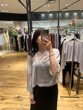 「A part by（アパートバイ）のアイテム」を使った、mahoさん（レディース・162cm）の夏コーディネート