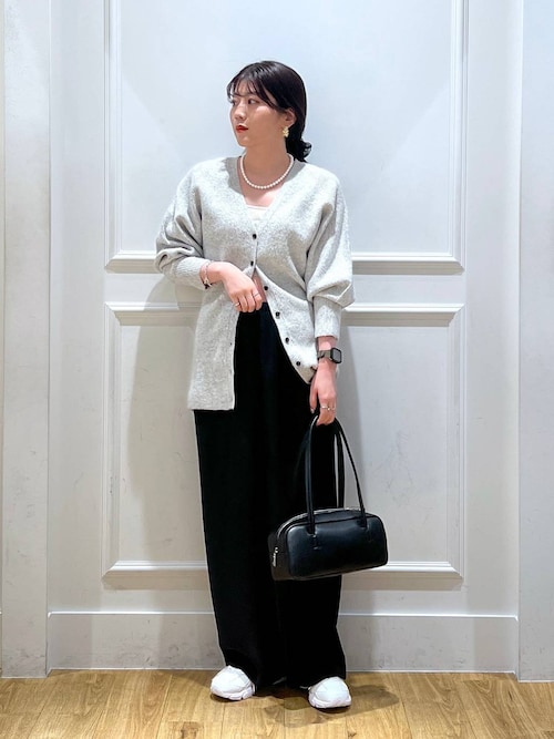 セール】ウエストシェイプVネックカーディガン（カーディガン/ボレロ