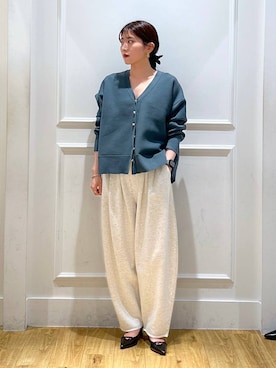 「アイテム（スウェットパンツ）」を使った、mahoさん（レディース・162cm・20代）の夏コーディネート