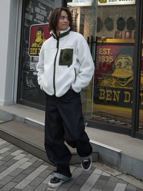 BEN DAVIS USA》USA GORILLA CUT BLACK/ゴリラカット（チノパンツ