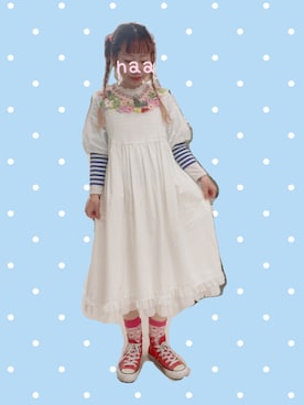 「BEAMS（ビームス）のアイテム（ワンピース/ドレス）」を使った、naaさん（レディース・153cm）の春コーディネート