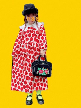 「feiler（フェイラー）のアイテム」を使った、naaさん（レディース・153cm）の秋コーディネート