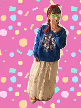 「スエット」｜「アイテム（ワンピース/ドレス）」を使った、naaさん（レディース・153cm）の冬コーディネート