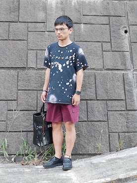 「アイテム（その他）」を使った、小柄の小松@162cmさん（メンズ・162cm・30代）の夏コーディネート