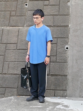 「ブログ・YouTubeのアイテム（その他）」を使った、小柄の小松@162cmさん（メンズ・162cm・30代）の夏コーディネート