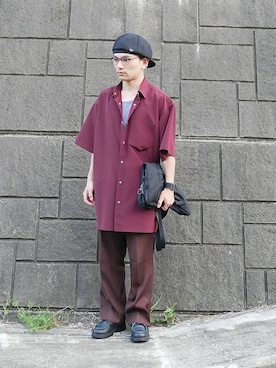 「ブログ・YouTubeのアイテム（その他、その他）」を使った、小柄の小松@162cmさん（メンズ・162cm）の春コーディネート