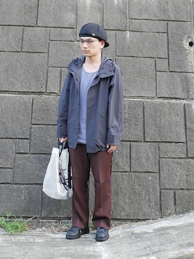 「ブログ・YouTubeのアイテム（その他、その他）」を使った、小柄の小松@162cmさん（メンズ・162cm）の春コーディネート