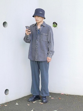 「アイテム（その他）」を使った、小柄の小松@162cmさん（メンズ・162cm）の秋コーディネート