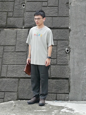 「アイテム（その他）」を使った、小柄の小松@162cmさん（メンズ・162cm・30代）の夏コーディネート