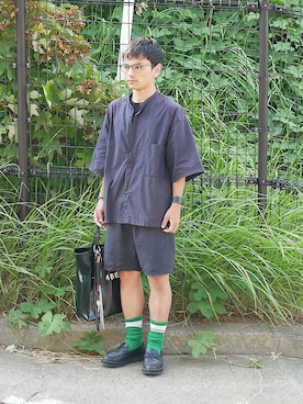「アイテム（その他）」を使った、小柄の小松@162cmさん（メンズ・162cm・30代）の夏コーディネート