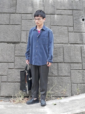 「アイテム（その他）」を使った、小柄の小松@162cmさん（メンズ・162cm・30代）の秋コーディネート