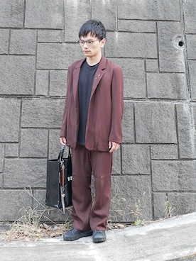 「アイテム（その他）」を使った、小柄の小松@162cmさん（メンズ・162cm・30代）の秋コーディネート