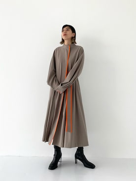 夏子さん（レディース・169cm）の秋コーディネート