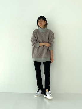 夏子さん(レディース・169cm)の秋コーディネート