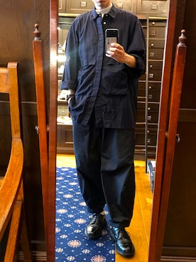 「プレーントゥ」｜DAさん（メンズ・170cm・30代）の夏コーディネート
