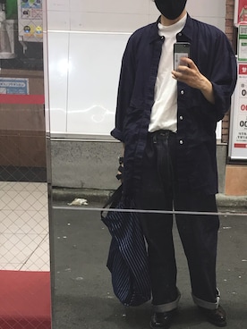 「GEORGE COX（ジョージコックス）のアイテム」を使った、DAさん（メンズ・170cm）の夏コーディネート