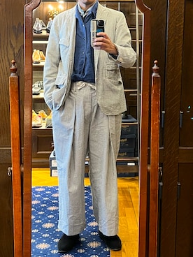 「JOURNAL STANDARD（ジャーナルスタンダード）のアイテム」を使った、DAさん（メンズ・170cm）の夏コーディネート