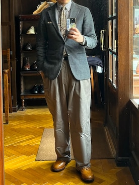 「Kaptain Sunshine（キャプテン サンシャイン）のアイテム」を使った、DAさん（メンズ・170cm）の春コーディネート