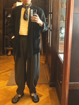「tricker's」｜DAさん（メンズ・170cm）の夏コーディネート